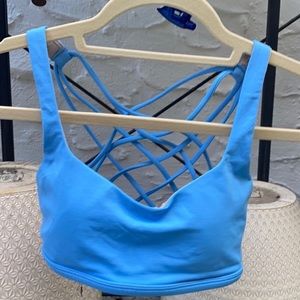 NWOT Lululemon Free To Be Bra Wild | Size 6 | Blue